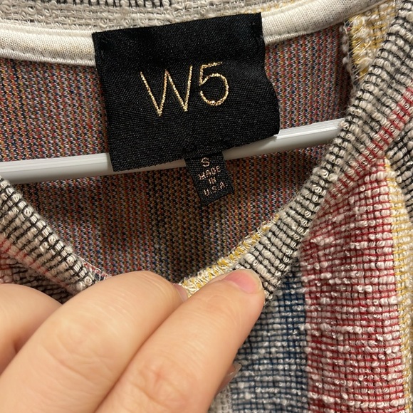 W5 Anthropologie Striped Halter Tank - Picture 2 of 9